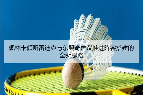 佩林卡倾听雷迪克与东契奇建议推进阵容搭建的全新思路
